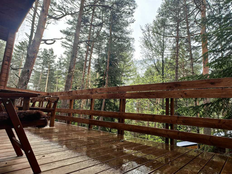 Домик шале № 10 вместимость до 4-х человек