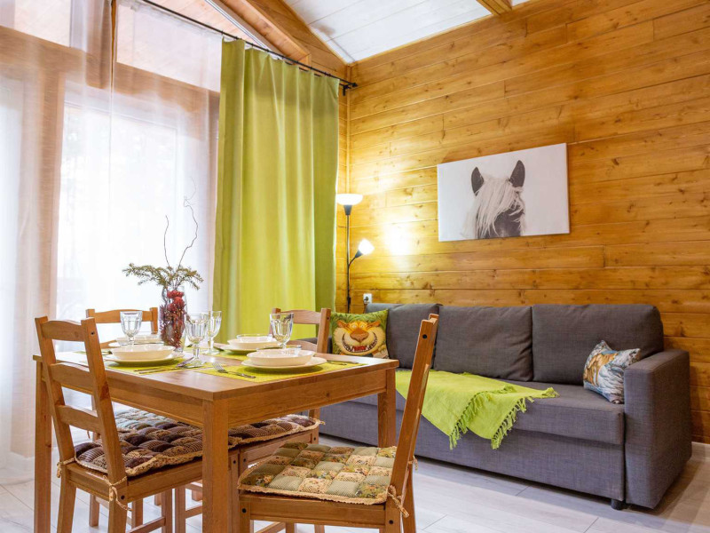 Домик шале № 3 вместимость до 4-х человек